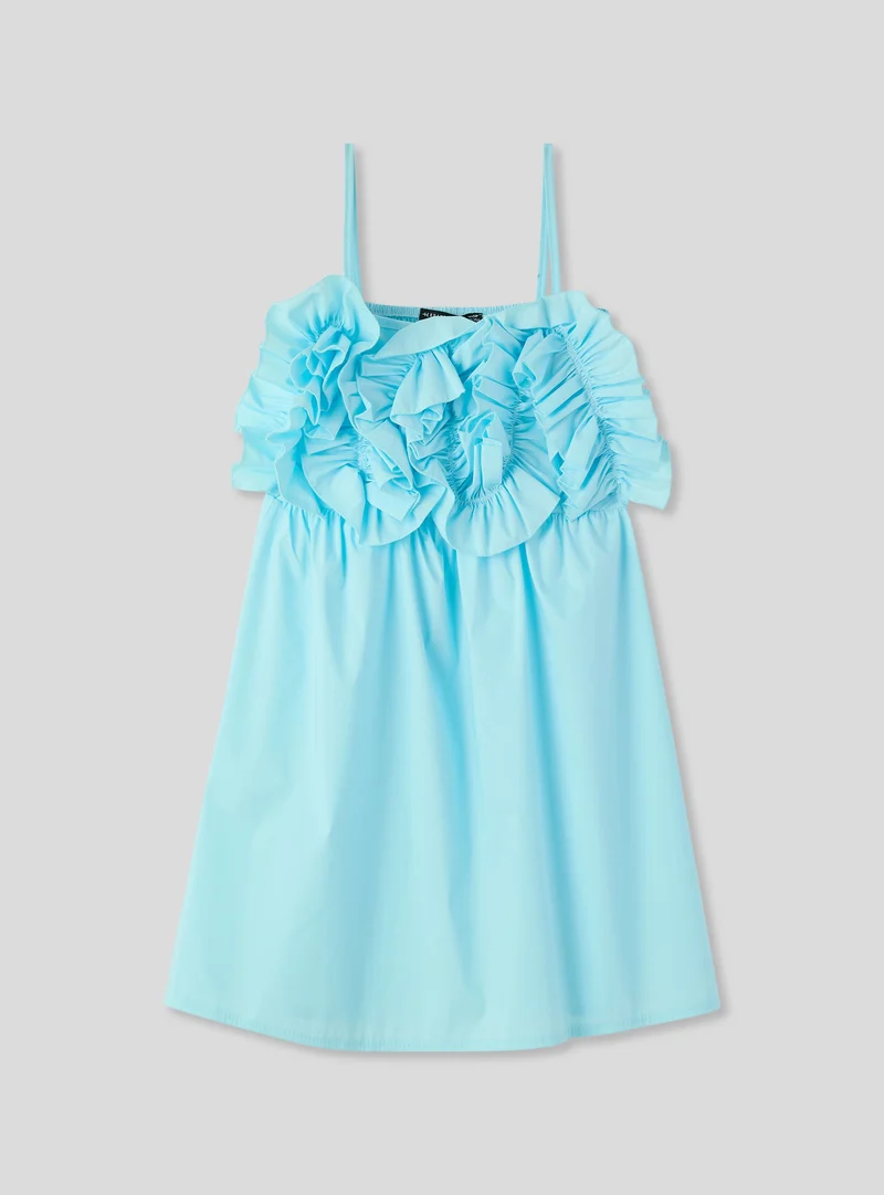 Vestito con volant