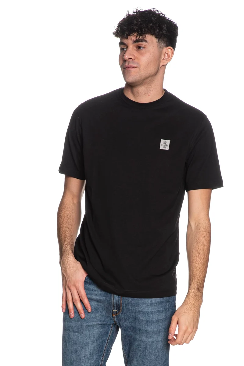 T-Shirt Refrigiwear Clash Da Uomo Nera