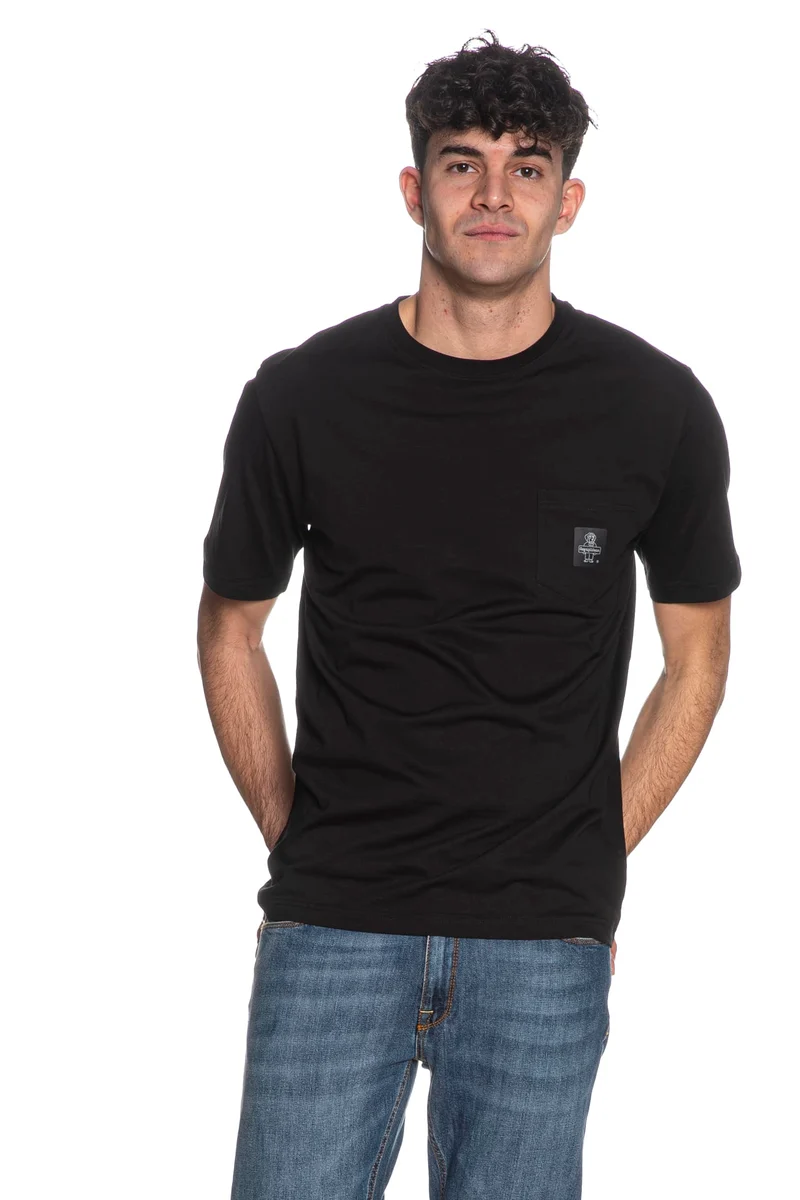 T Shirt Refrigiwear Pierce Da Uomo Nera