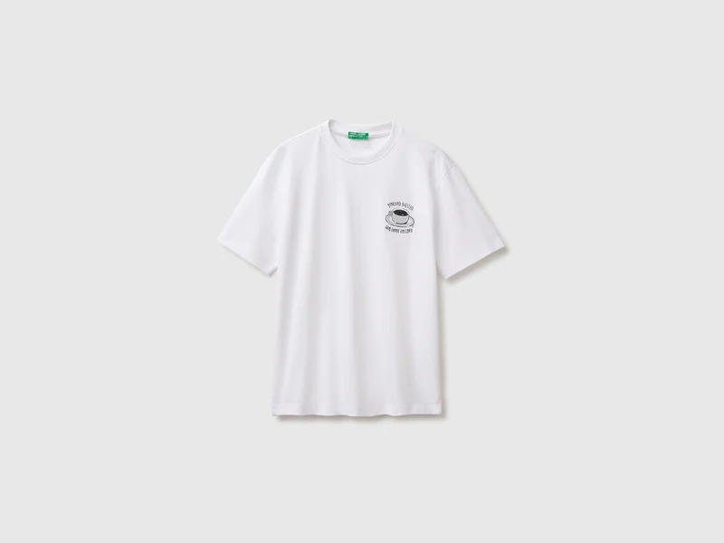 T-shirt regular fit con stampa