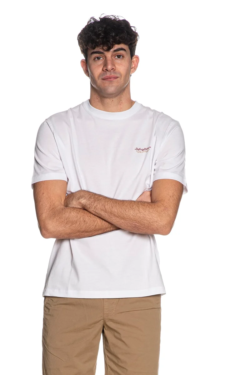 T Shirt Refrigiwear Becker Da Uomo Bianca