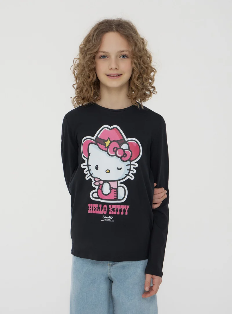 T-shirt con stampa Hello Kitty®