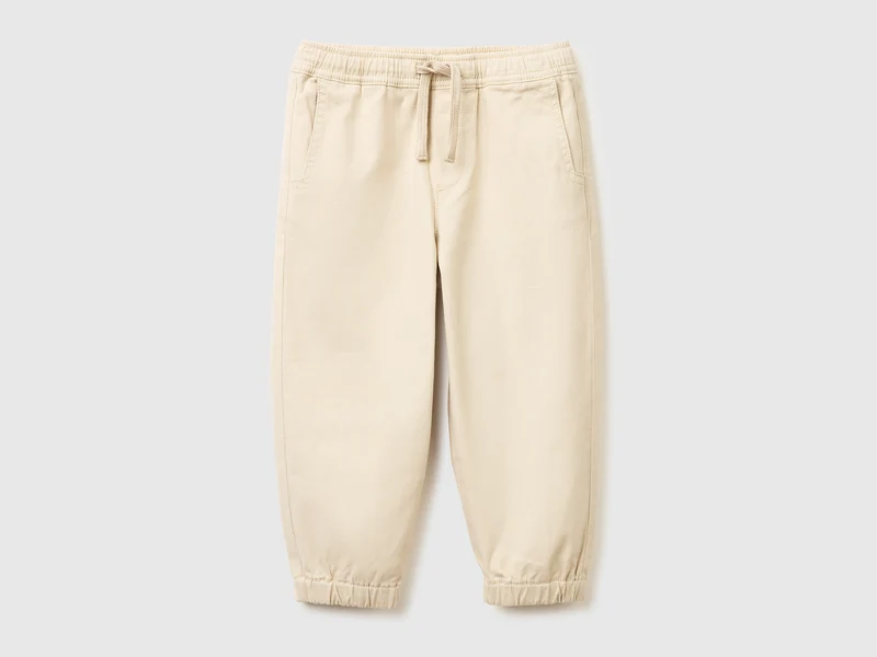 Joggers in cotone stretch
