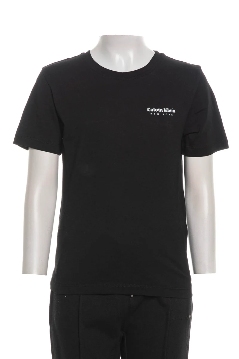 T-Shirt Calvin Klein Minimal Lg Da Bambino Nera