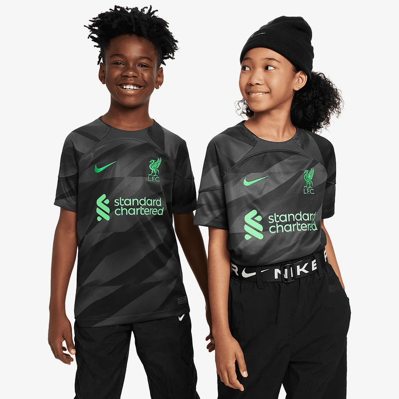 Maglia Nike Bambini Liverpool FC 23/24 GK Dri-Fit Stadium Maniche Corte