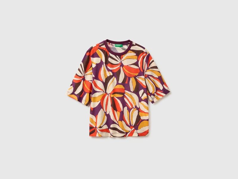 T-shirt a fiori