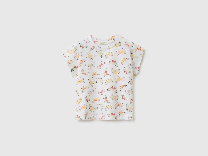 T-shirt stampa farfalle