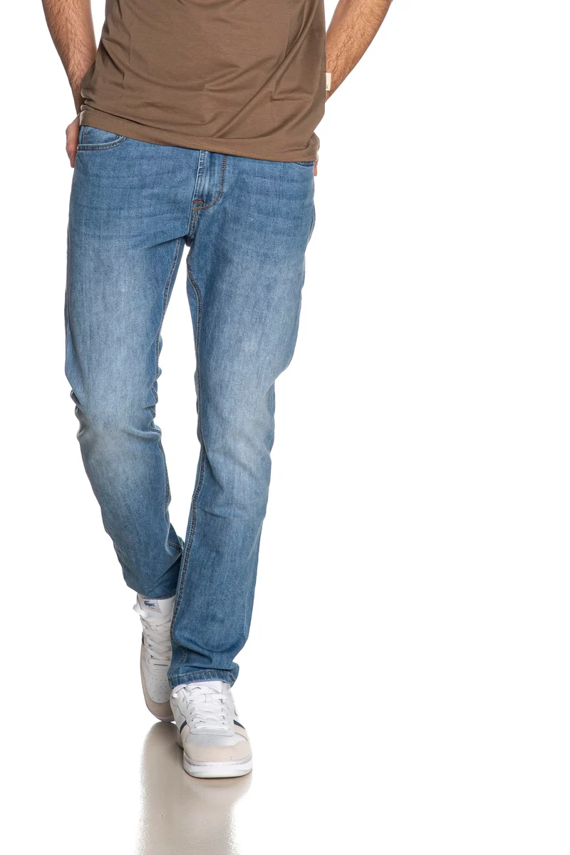Jeans Gianni Lupo Bruce Da Uomo Denim Light Medium Blu