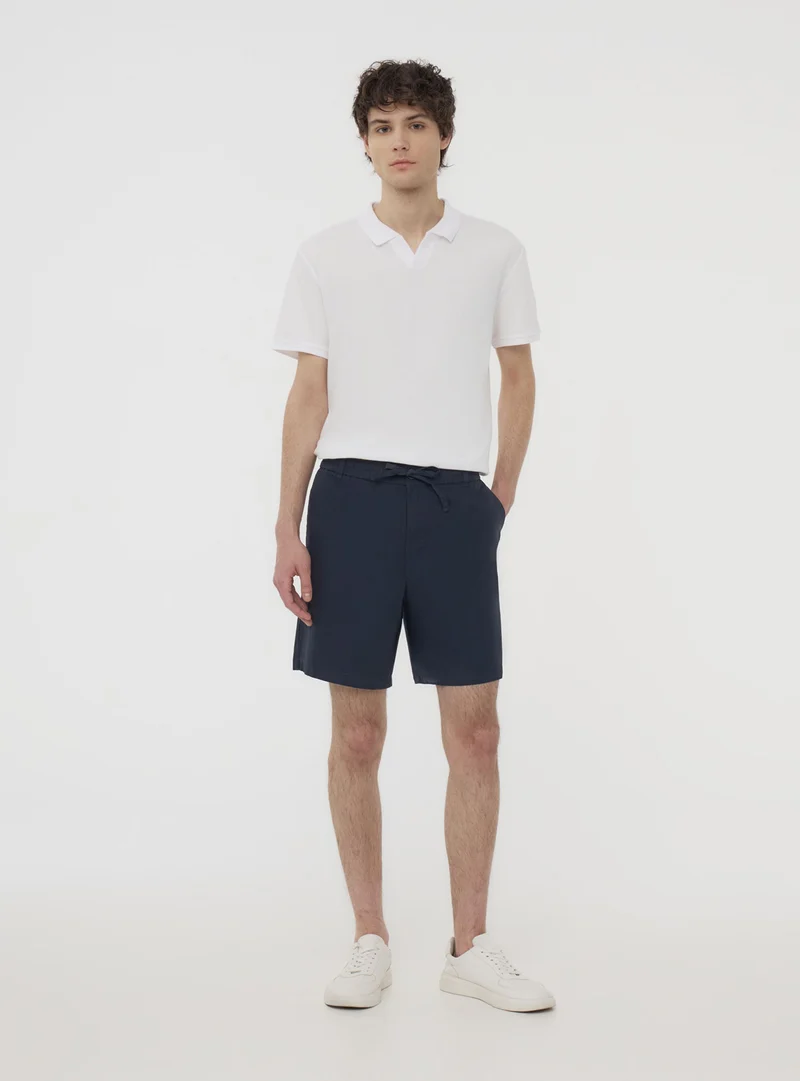 Pantaloncini chino con coulisse