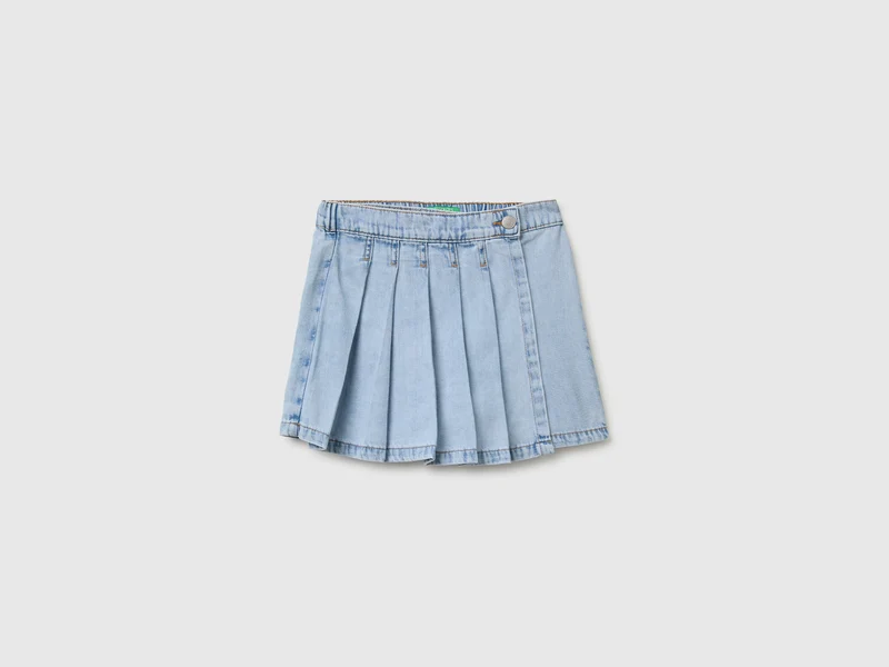 Gonna pantalone di jeans