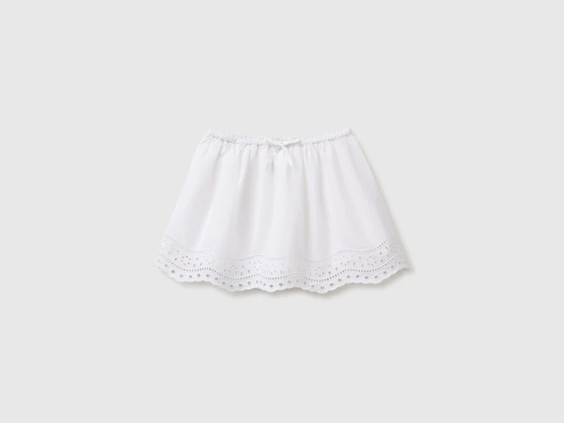 Gonna con pizzo sangallo