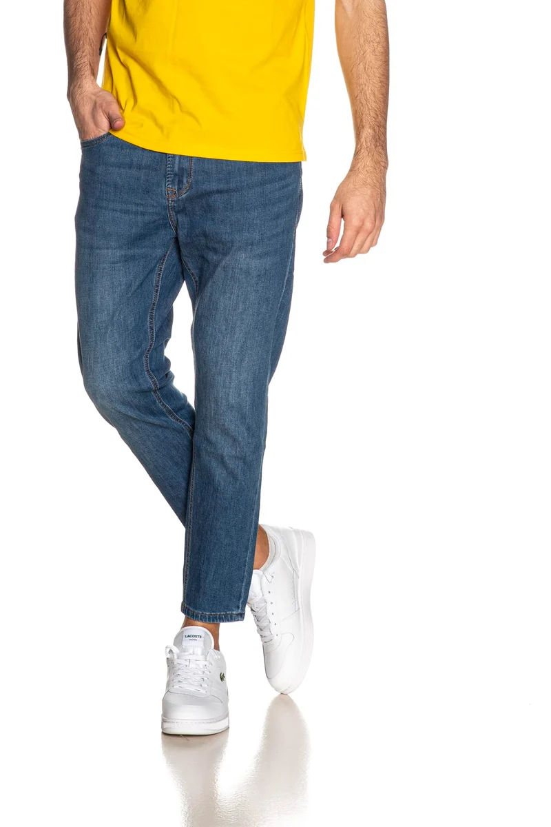 Jeans Gianni Lupo Mike 95 Da Uomo Denim Dark Medium Blu