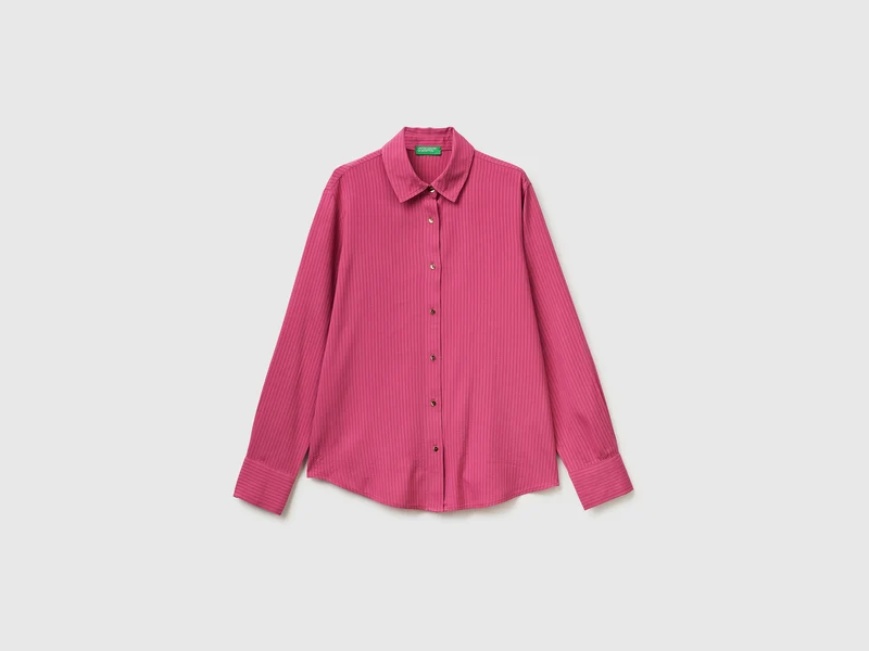 Camicia fluida a righe