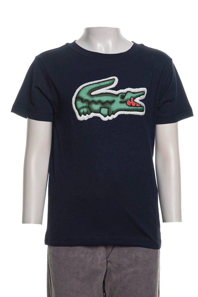T-Shirt Lacoste Jr 947072 Da Bambino Navy