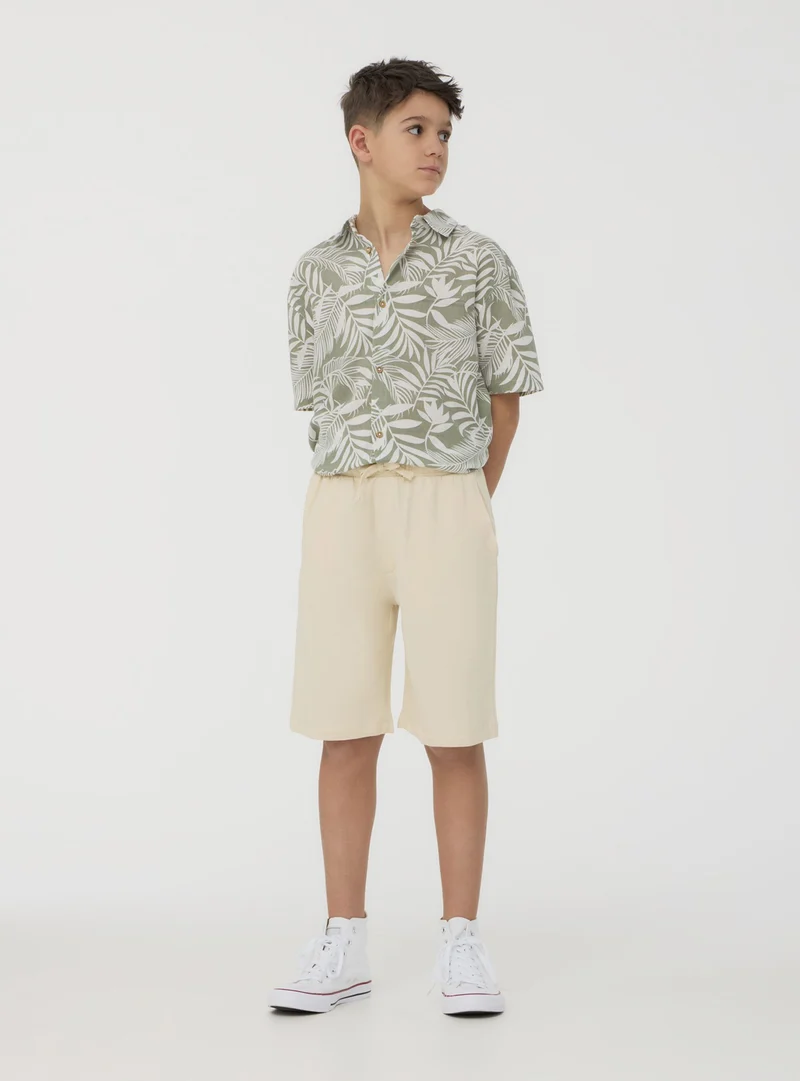 Pantaloncini tuta leggeri con coulisse