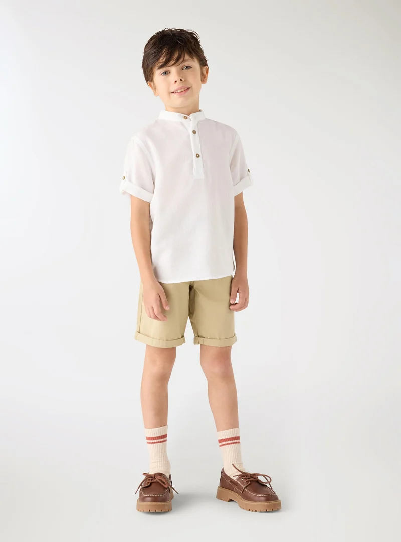 Pantaloncini chino a 5 tasche