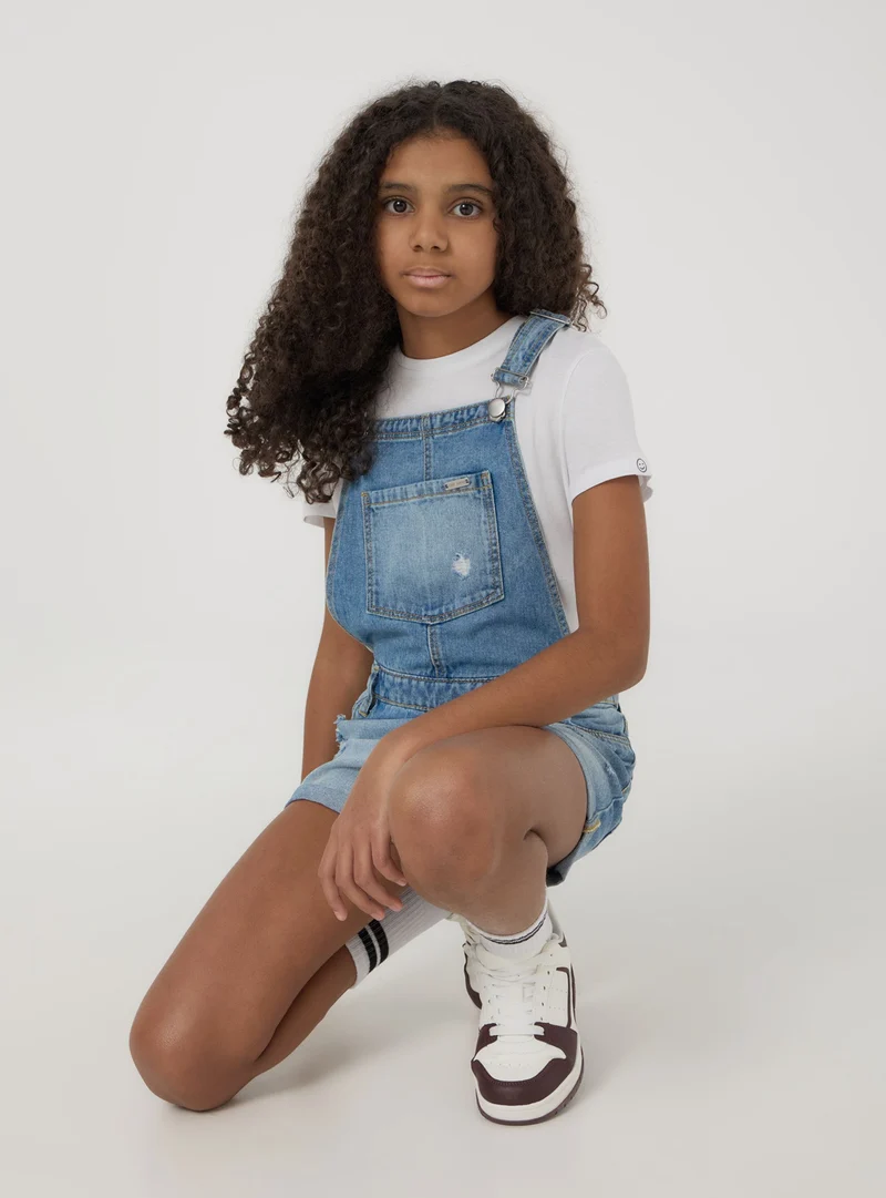 Salopette in denim