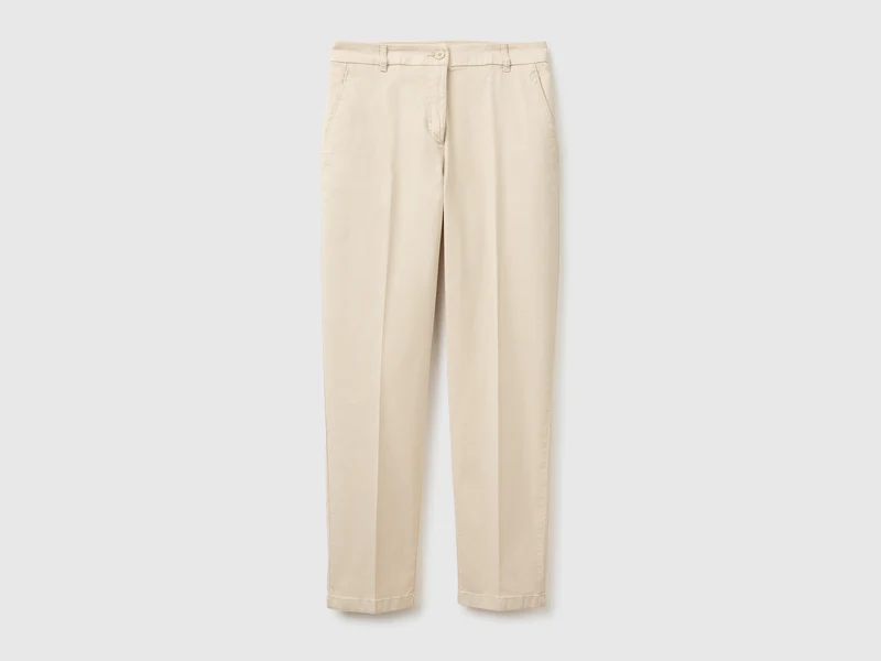 Chino in cotone elasticizzato