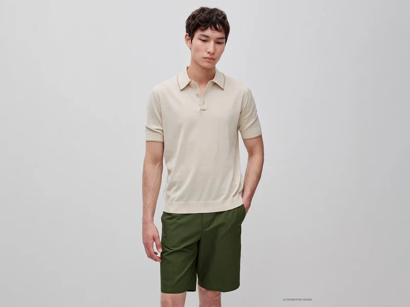 Polo in maglia 100% cotone