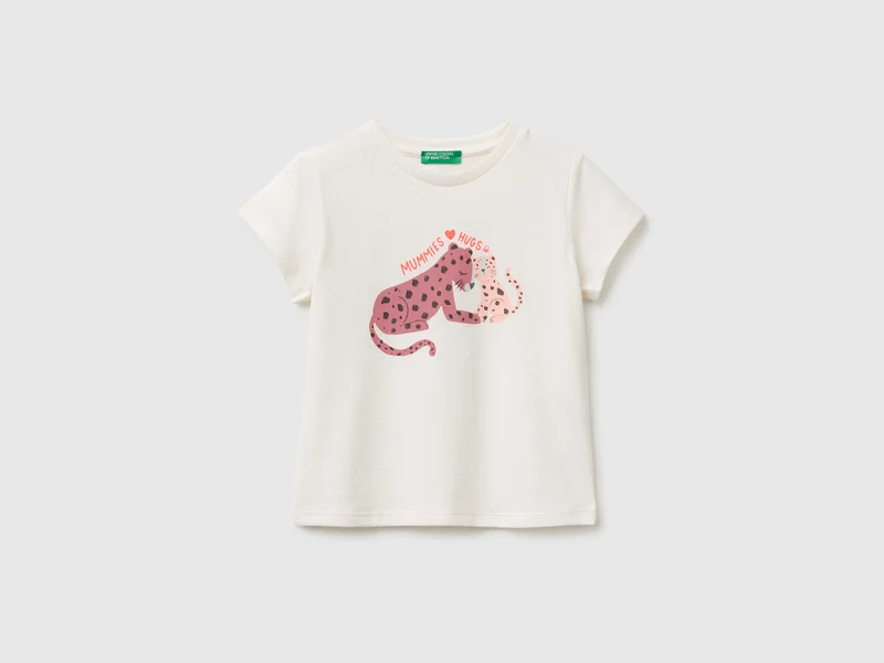 T-shirt regular fit con stampa