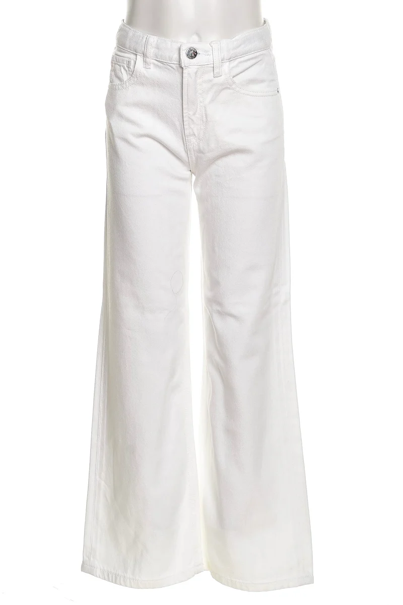 Jeans Guess Ten Tigid Bull 90s Da Bambina Bianco