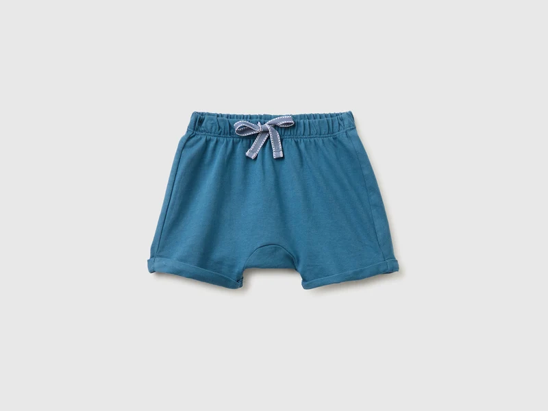 Shorts con ricamo animaletto