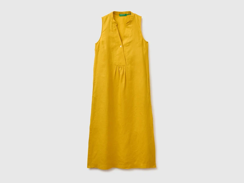 Vestito lungo 100% lino