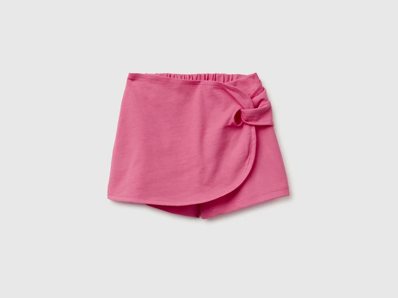 Gonna pantalone con nodo