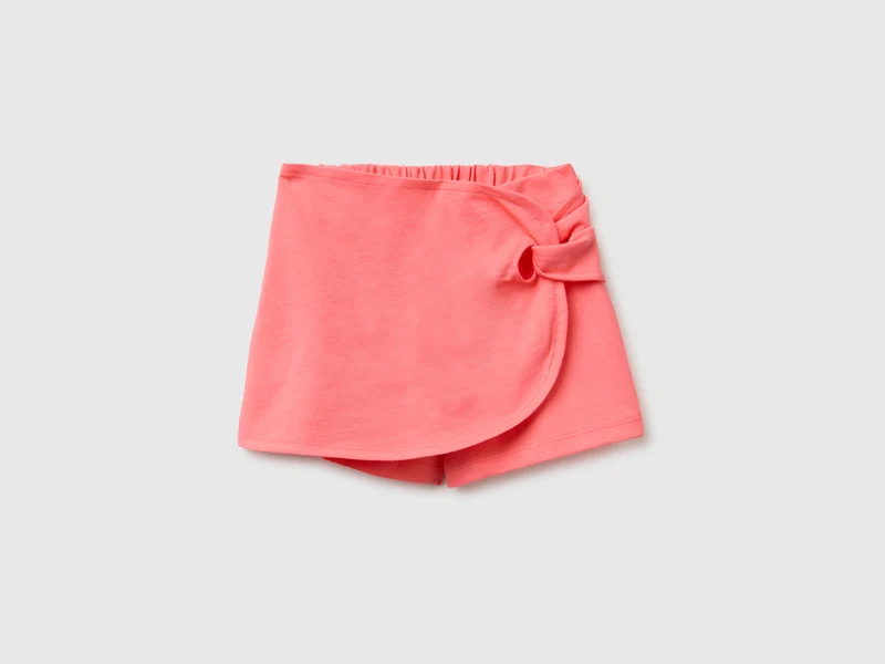 Gonna pantalone con nodo