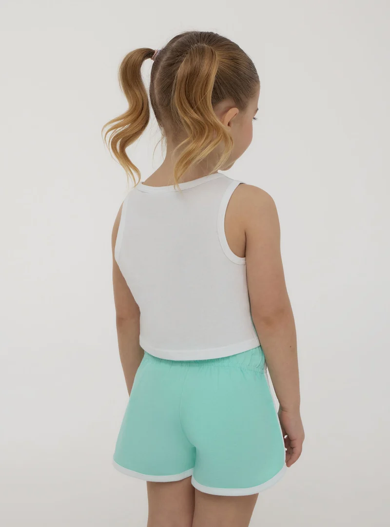 Shorts con stampa Angel®