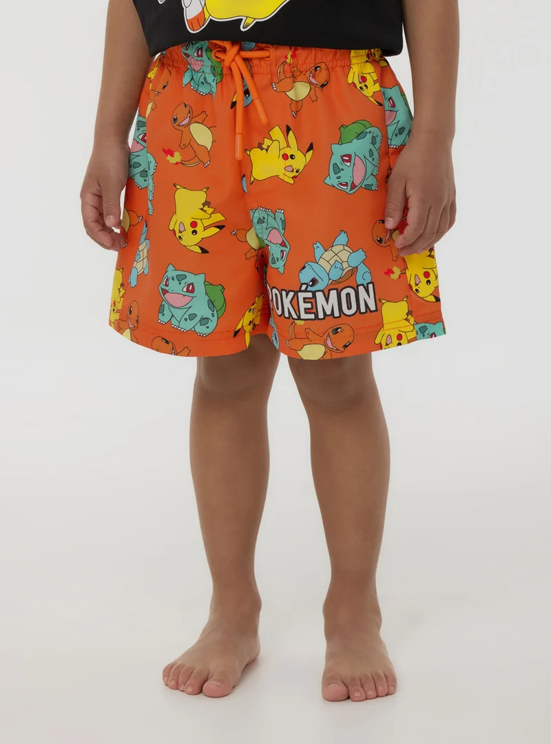 Costume boxer mare stampa Pokémon®