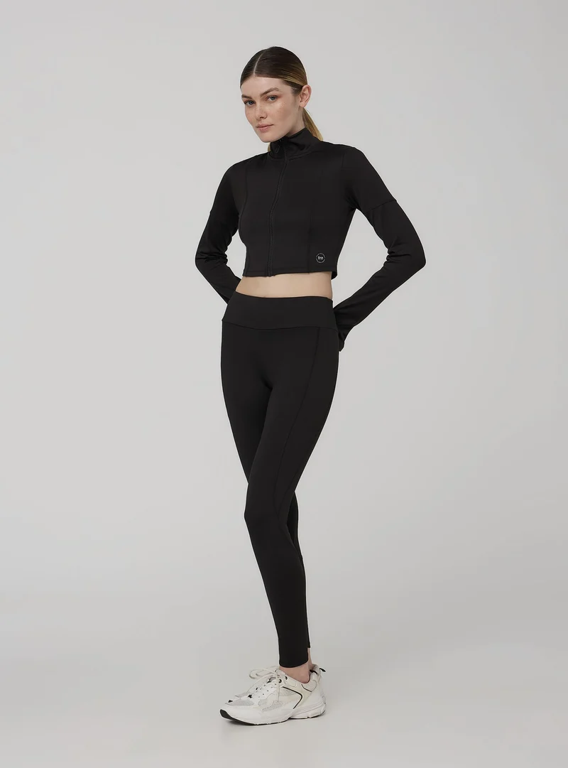 Leggings lunghi sportivi con tasca