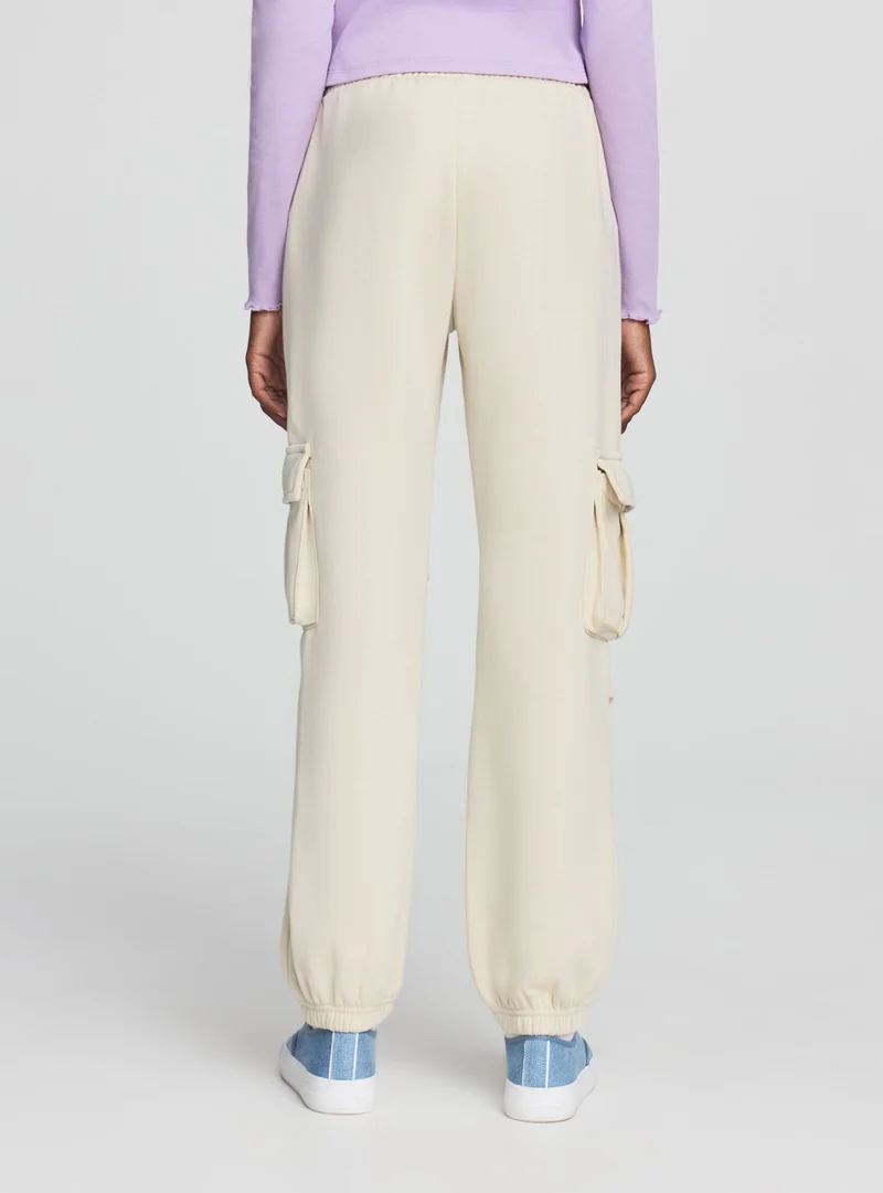 Pantaloni tuta parachute cargo