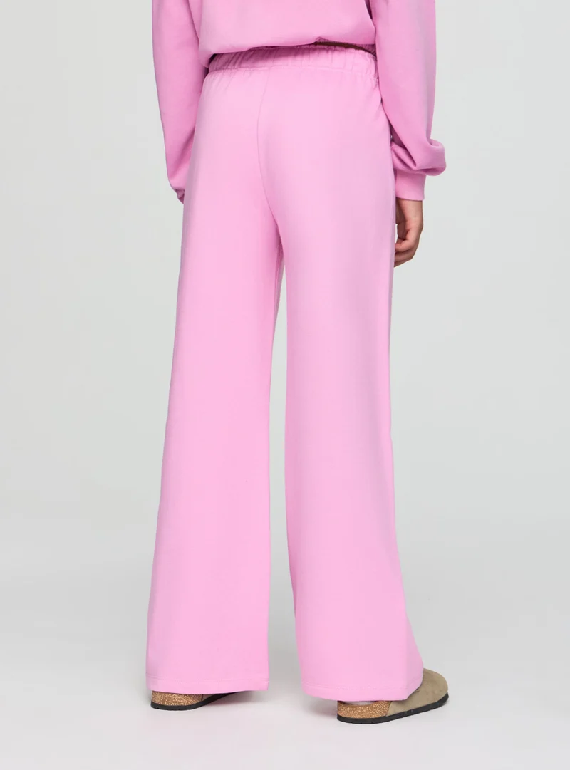 Pantaloni tuta wide leg