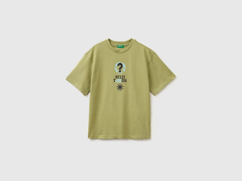 T-shirt over fit con stampa fotografica