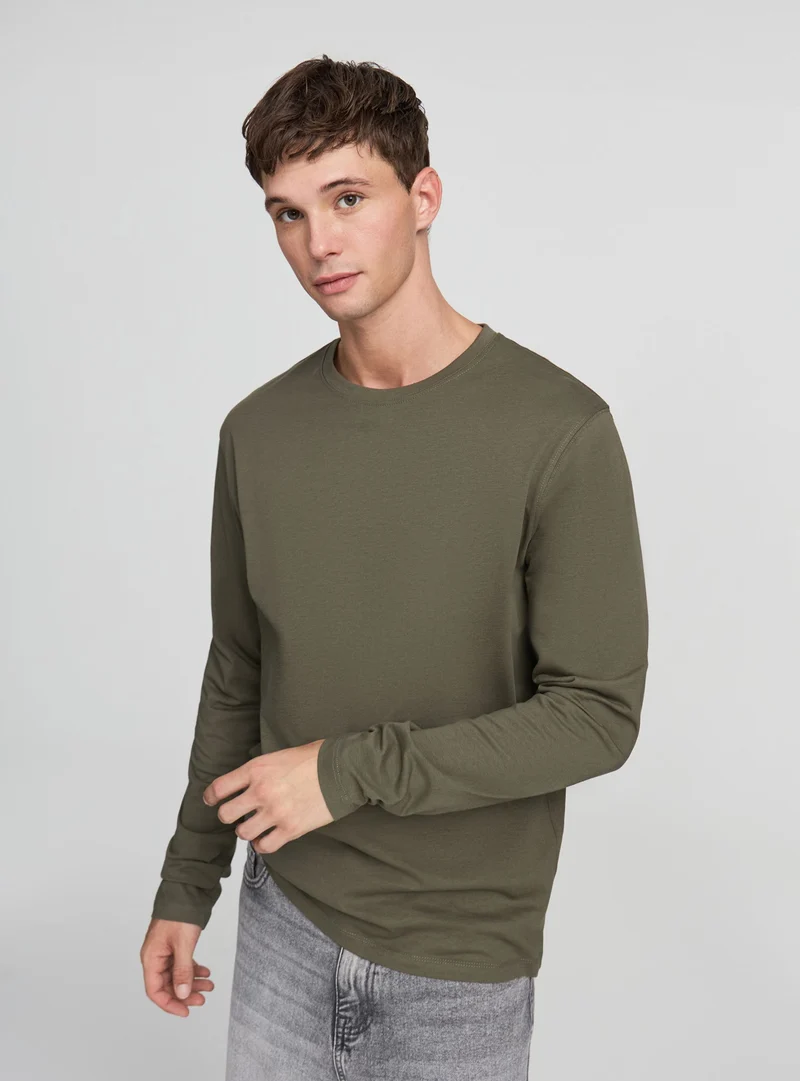 T-shirt basic tinta unita