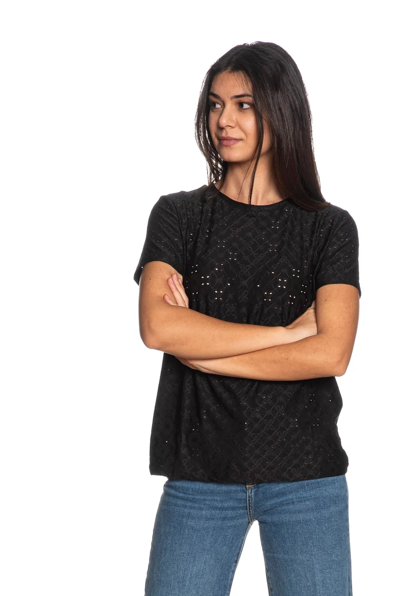 T-Shirt Only Cathinka Da Donna Nera