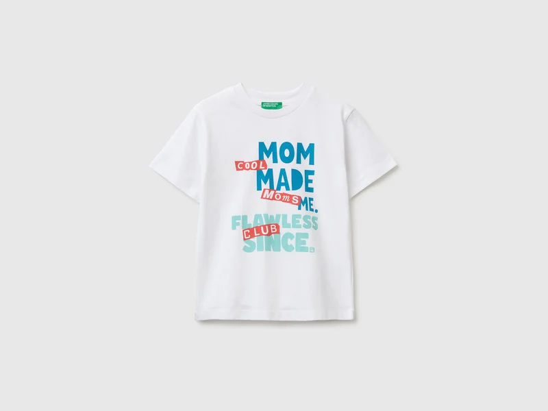 T-shirt girocollo con stampa