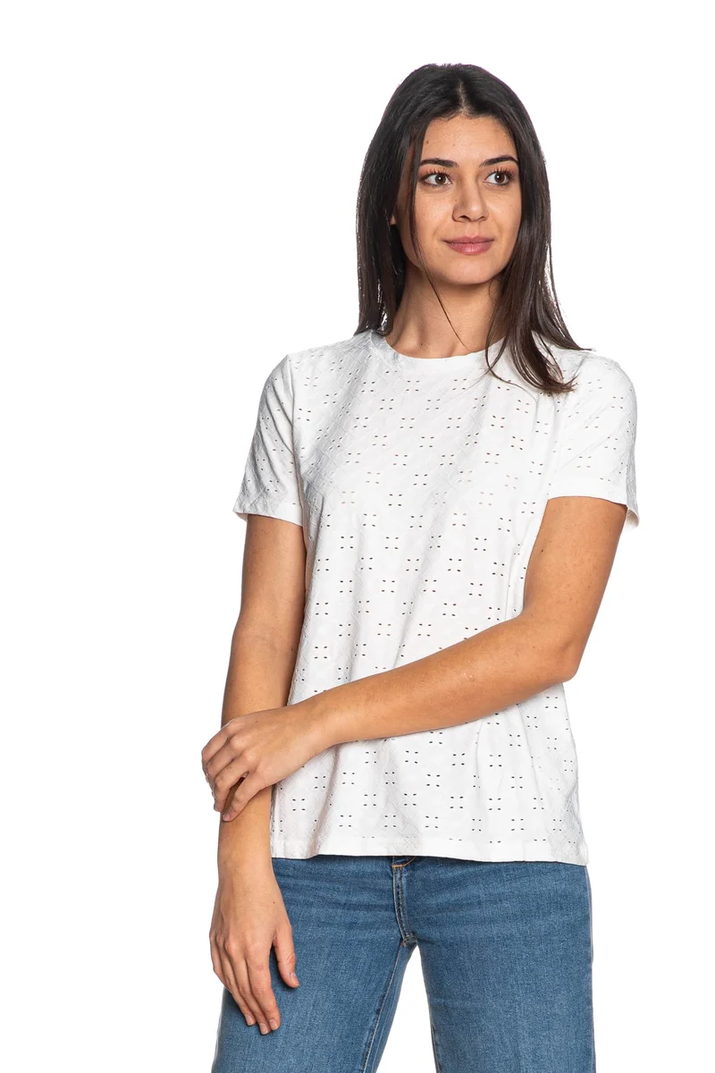 T-Shirt Only Cathinka Da Donna Bianca