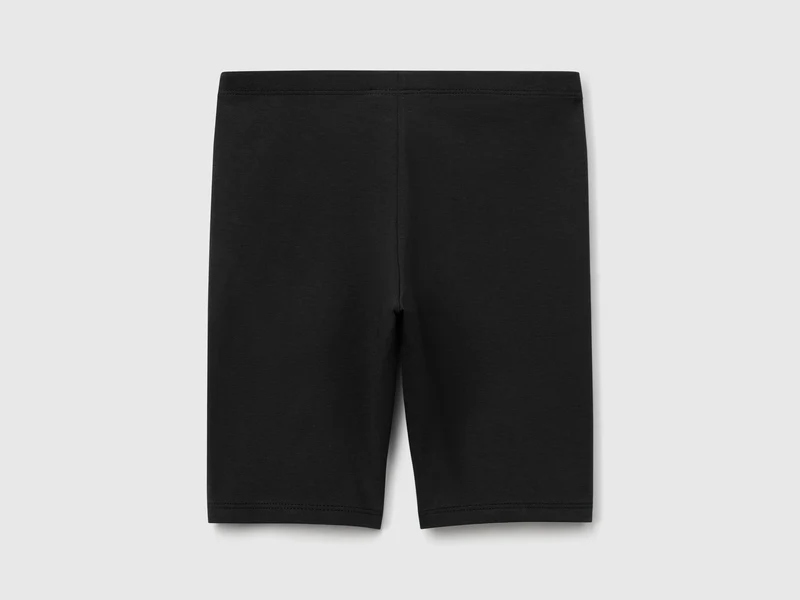 Leggings corti in cotone stretch