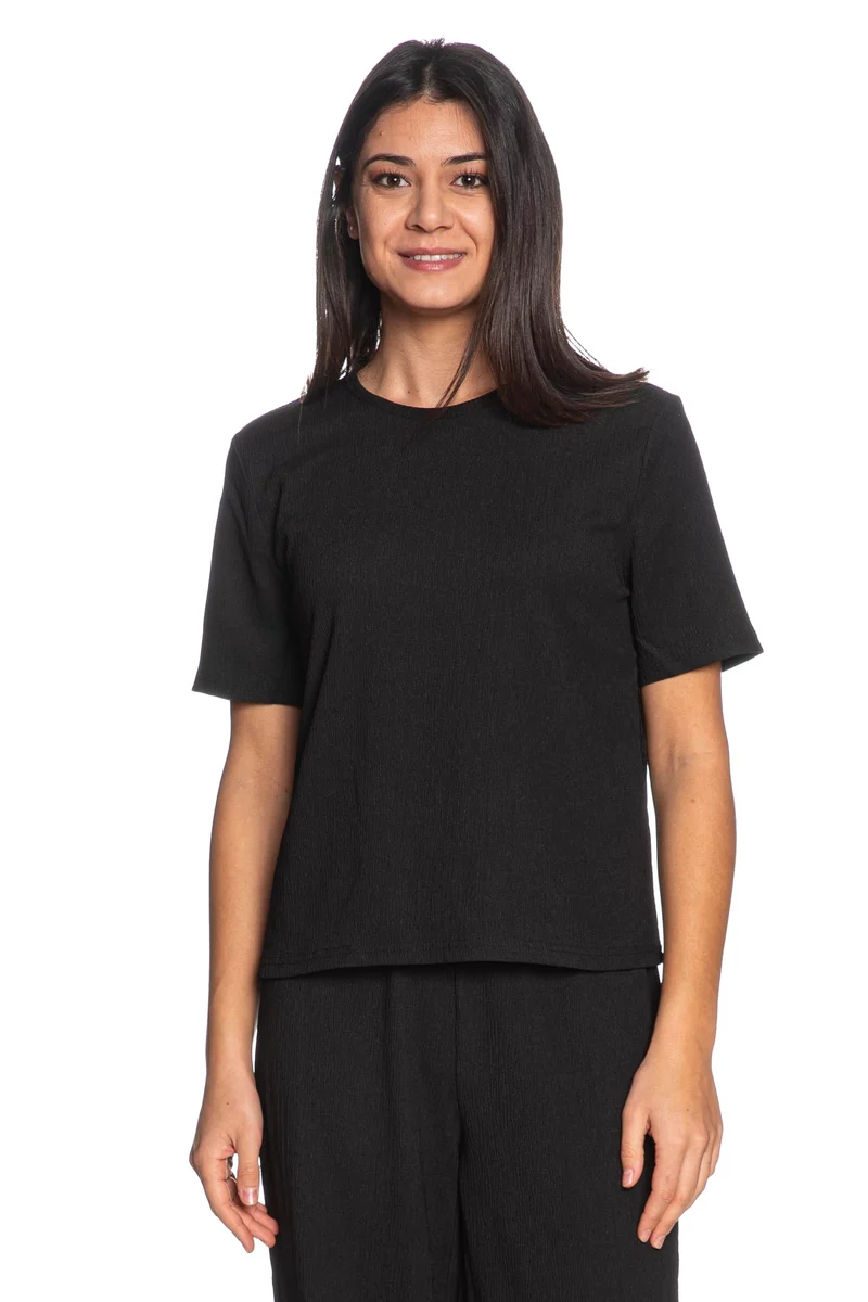 T-Shirt Jdy Debbie Da Donna Nera