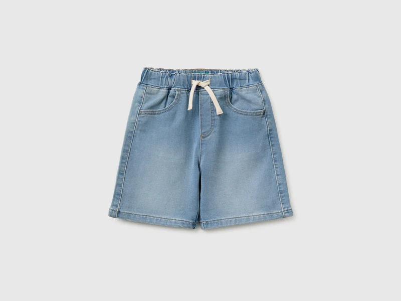 Bermuda effetto denim