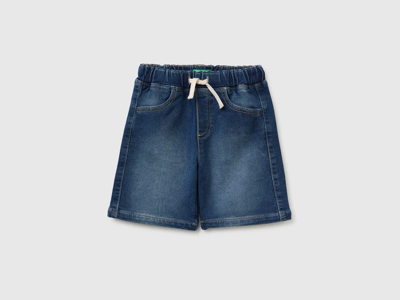 Bermuda effetto denim