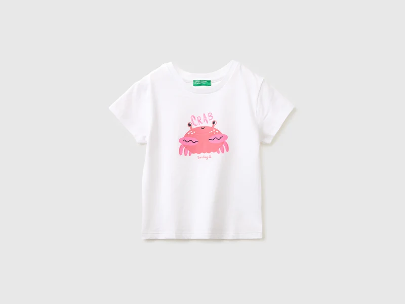 T-shirt regular fit con stampa