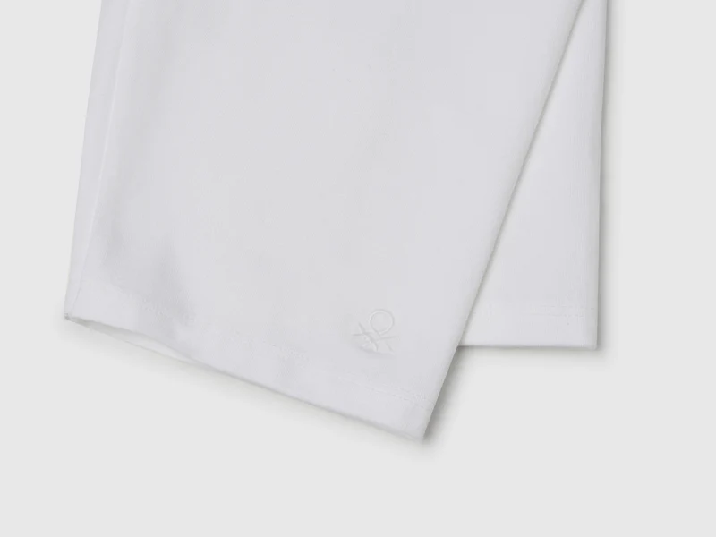 Leggings corti in cotone stretch