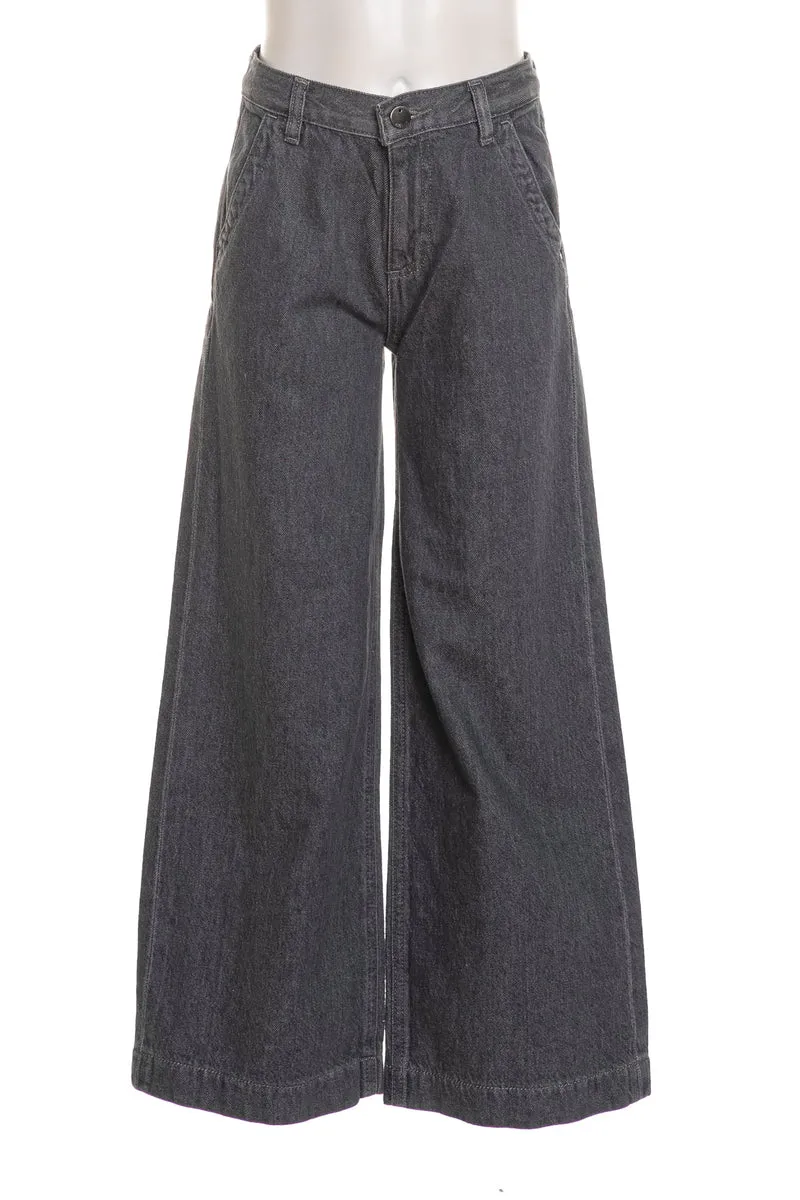 Jeans Guess Dakota Palace Da Bambina Denim Grigio Blu Medio