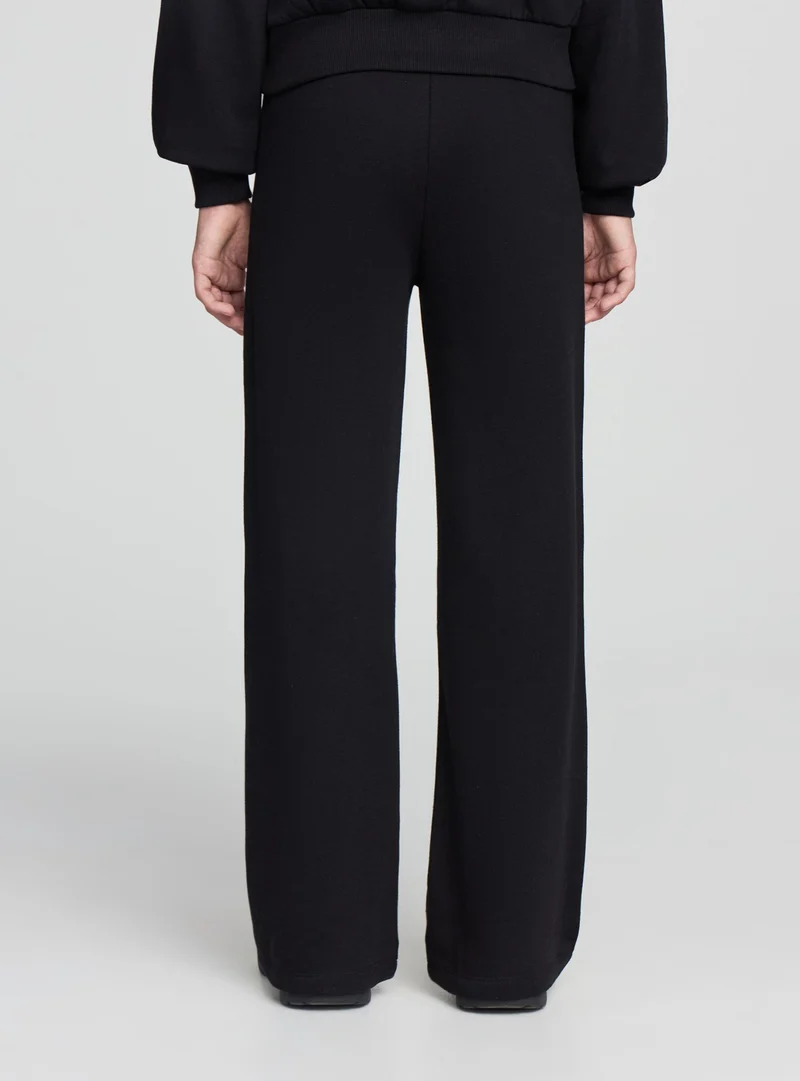Pantaloni tuta wide leg