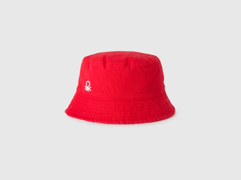 Cappello alla pescatora reversibile