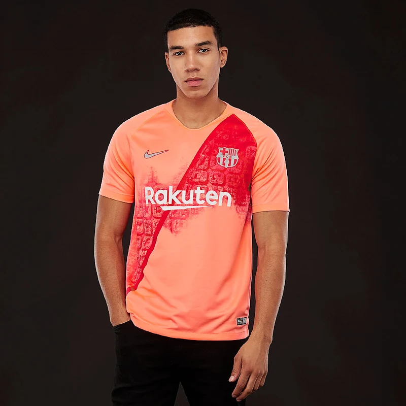 Maglia Manica Corta Nike FC Barcellona 2018/19 Terza Stadium