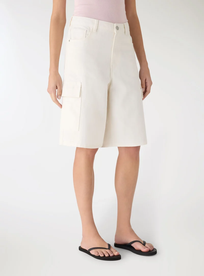Jorts cargo con tasche laterali